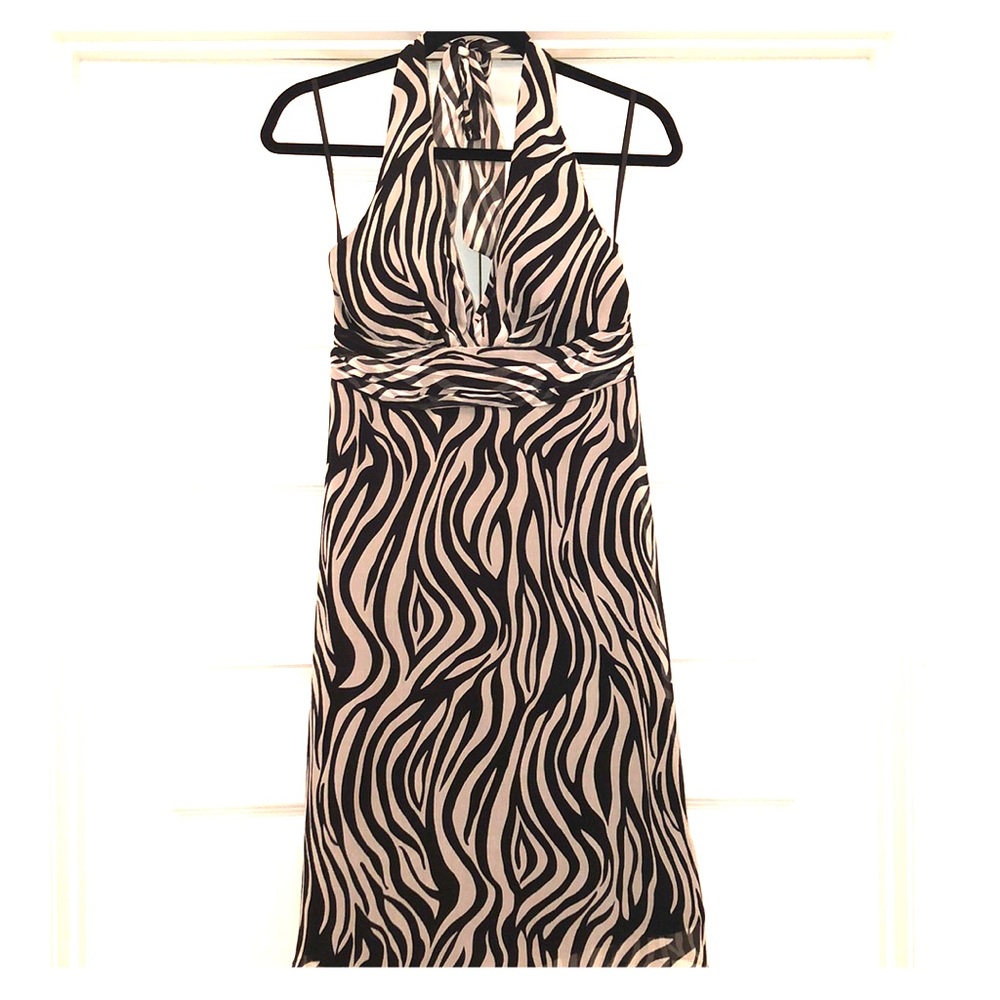 White House Black Market halter dress